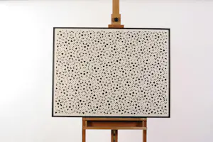 Francois Morellet - 4 Grids of regular dashes 0°-45°-90°-135° kopen? Bied vanaf 900!