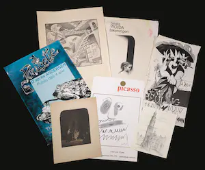 Pablo Picasso - en andere! - Lot van verschillende affiches en uitgaves kaufen? Bieten Sie von 1!