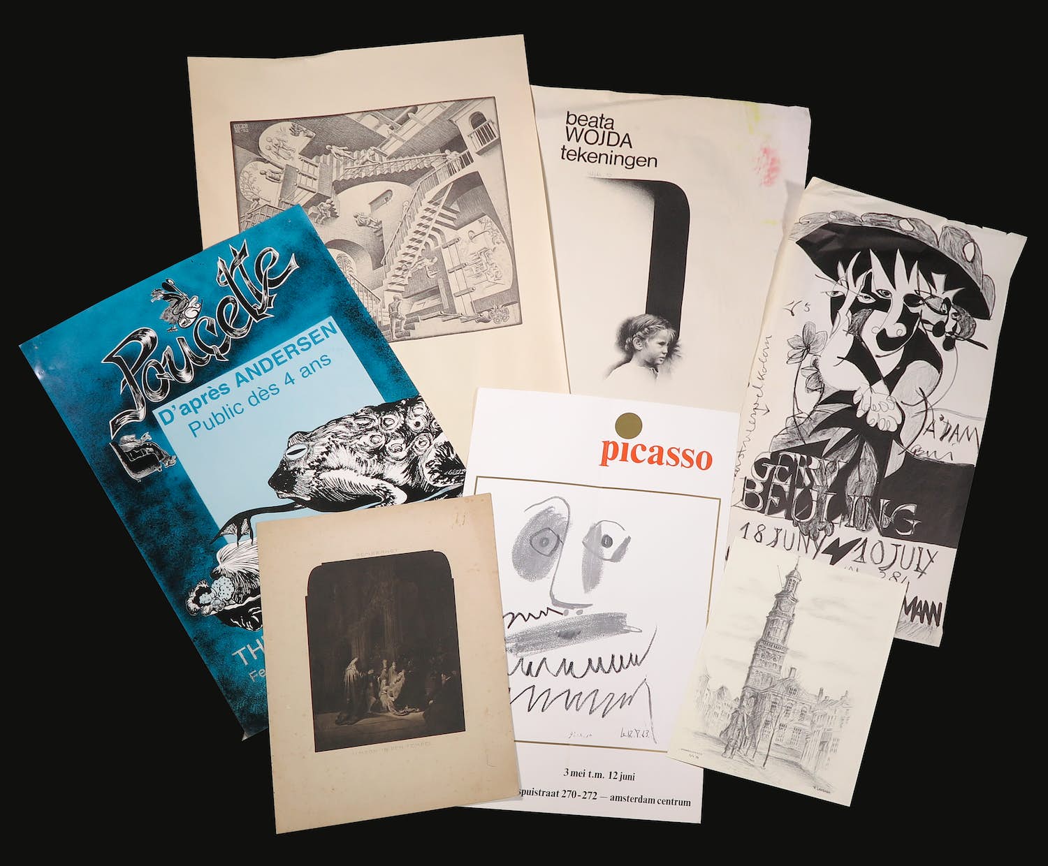 Pablo Picasso - en andere! - Lot van verschillende affiches en uitgaves kopen? Bied vanaf 1!