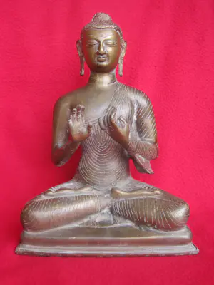 AcheterHeiligenbeeld - Boeddha in Dharmachakra.? Enchérissez de 150!