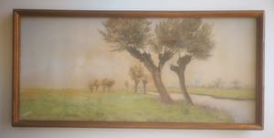 Jan Kagie (jr.) - Wilgen aan waterkant. kopen? Bied vanaf 1!