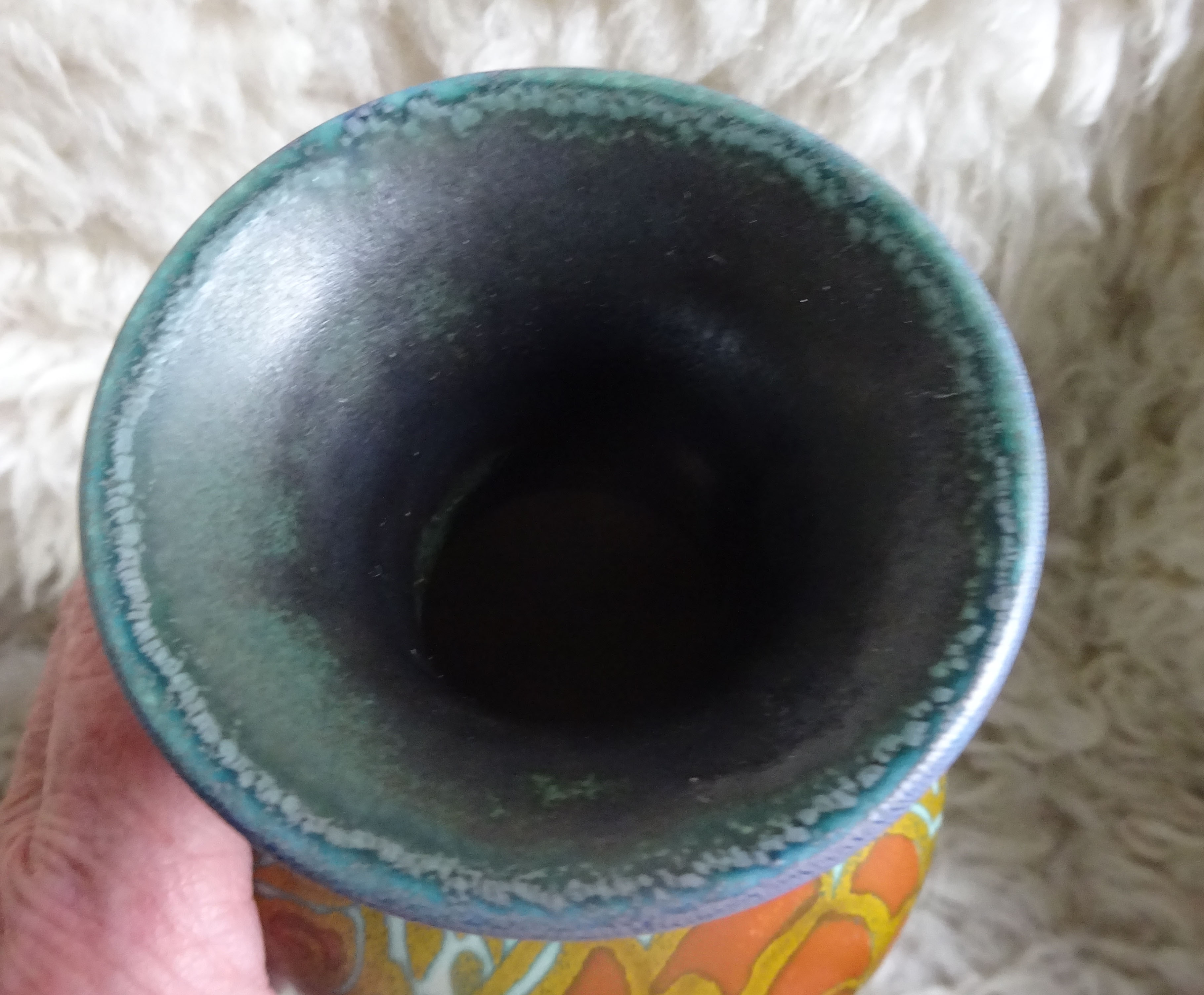 Plateelbakkerij Zuid-Holland - Plazuid- Zuid Holland Gouda Spiegelend plateel kaststel+kom kopen? Bied vanaf 75!