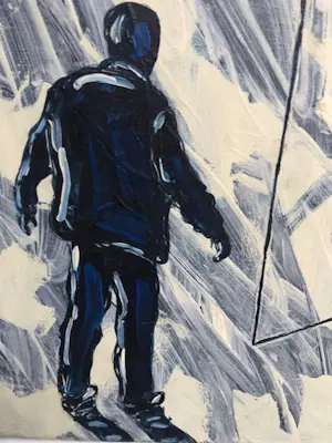 Aad Berlijn - Twee mannen en raam kopen? Bied vanaf 150!