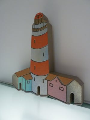 Niet of onleesbaar gesigneerd - Vuurtoren aan kust kopen? Bied vanaf 1!