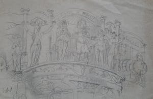 Willem Wagenaar - 3 tekeningen kopen? Bied vanaf 10!