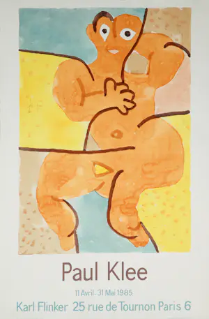 Paul Klee - Affiche - Karl Flinker galerie kopen? Bied vanaf 1!