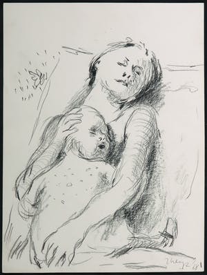 Yvan Theys - Houtskool, Moeder en kind kopen? Bied vanaf 1!