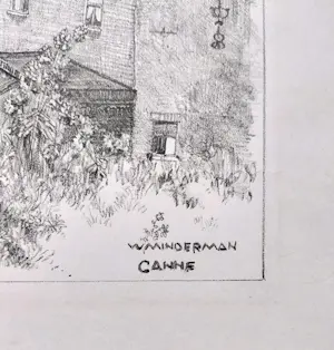 Willem Minderman - Canne, litho kopen? Bied vanaf 35!