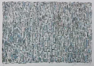 Jan Wolkers - Zeefdruk op papier, Winterbeelden XII - Ingelijst kopen? Bied vanaf 200!