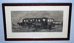 George Hendrik Breitner - Monumentaal boek & ets 'Plein bij avond' kopen? Bied vanaf 50!