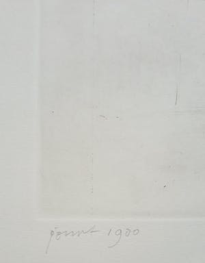 Geurt van Dijk - Idool zonder handen, aquatint ets kopen? Bied vanaf 55!