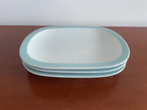 N.V. Keramische Industrie Fris - 3 serveerbordjes servies Princess ontwerp W.H. De Vries kopen? Bied vanaf 27!