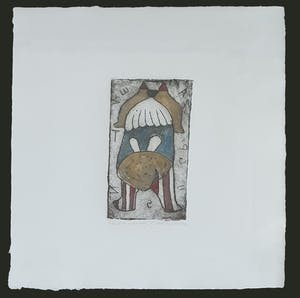 Michel van Overbeeke - Ets - Ingelijst kopen? Bied vanaf 55!