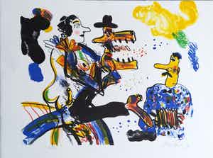 Anton Martineau - TANGO - Litho op papier verkocht voor € 65!