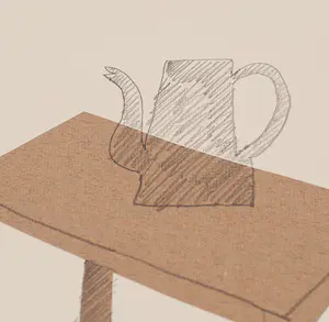 Klaas Gubbels - zt - mixed media (collage en tekening) - 1986 - unica kopen? Bied vanaf 395!