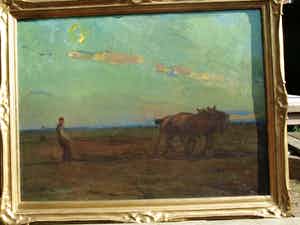 Frans Hens - Chevaux de labour soir verkocht voor € 150!