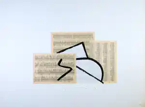 Tjeng Sit Oey - Collage, Zonder titel (Groot) verkocht voor € 50!