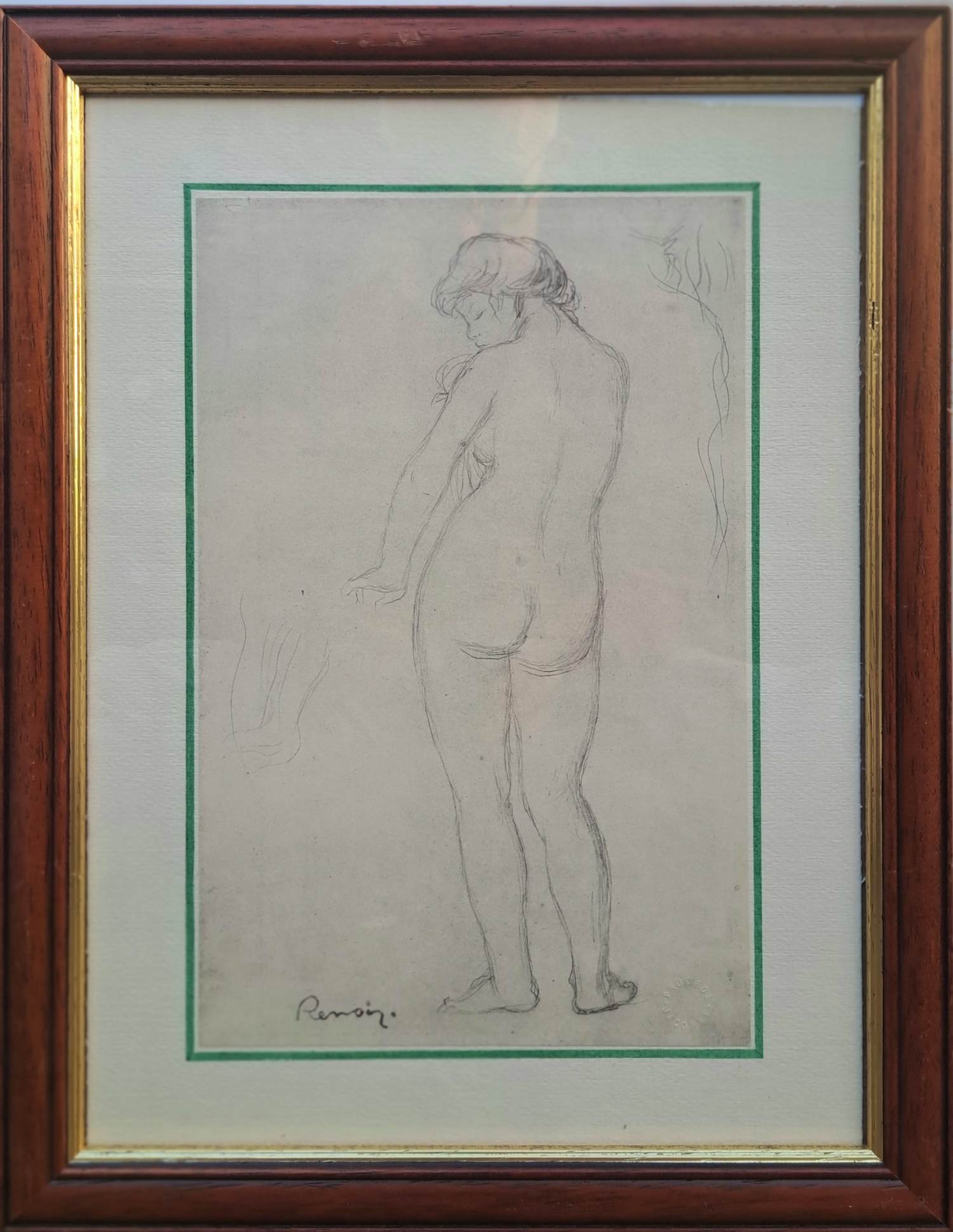 Auguste Renoir - Baigneuse de dos s'essuyant kopen? Bied vanaf 100!