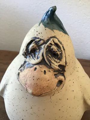 Niet of onleesbaar gesigneerd - Keramiek kip, gesigneerd kopen? Bied vanaf 1!