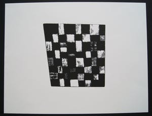 JCJ VANDERHEYDEN - zeefdruk ‘Checkerboard Acht maal Acht’ - oplage 20 ex. kopen? Bied vanaf 350!