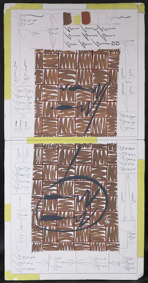 Erik du Chatenier - Wandobject van geglazuurd keramiek, Design no. 2 kopen? Bied vanaf 1!