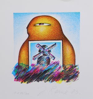 Jorg Reme - e.a: Collectie van zes handgesigneerde zeefdrukken kopen? Bied vanaf 25!