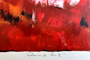 Charlotte Molenkamp - handgesigneerde zeefdruk | 'Dansend Kind' | 1993 kopen? Bied vanaf 1!