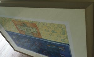 Lukie de Bree - set van 2 grote kleuren etsen | in kostbare lijsten kopen? Bied vanaf 135!