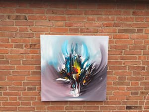 Gena Genadyj - Abstract Blue kopen? Bied vanaf 1!