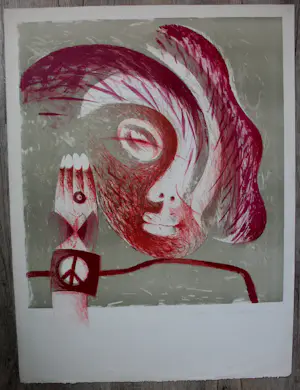 Martin Engelman - Kleurenlitho - 1970 kopen? Bied vanaf 45!