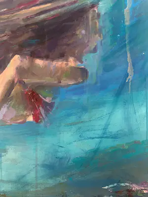 Niet of onleesbaar gesigneerd - Svømmeren kopen? Bied vanaf 1!