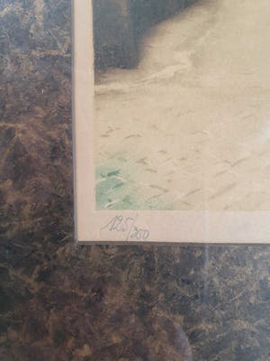 Jef Codron - Epicerie à Bruxelles (groot formaat in luxe lijst) kopen? Bied vanaf 1!