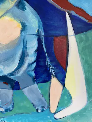 Ellen Dubach - Olifanten vogel kat en artieste kopen? Bied vanaf 1!