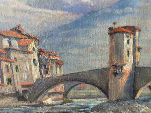 Niet of onleesbaar gesigneerd - Pont de Sospel kopen? Bied vanaf 1!