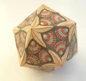 Maurits Cornelis Escher - Icosaeder (Icosahedron) VERBLIFA compleet met bodem kopen? Bied vanaf 1250!