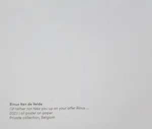 Rinus Van de Velde - I'd rather not take you up on your offer Rinus... kopen? Bied vanaf 150!