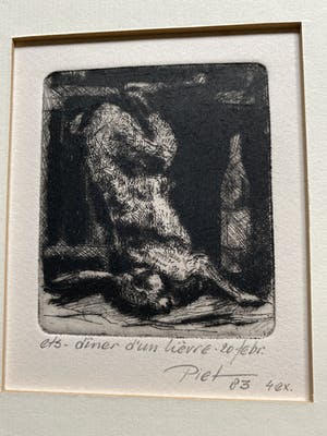 Piet Snoeren - Diner d'un lievre kopen? Bied vanaf 25!