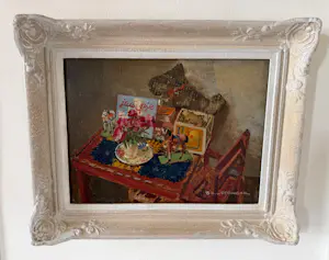 Buy Carel van Ettinger - Stilleven? Bid from 225!