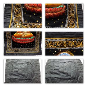 Curiosa - Tibetaanse Thangka met een kleurrijke Buddha van zijde kopen? Bied vanaf 1!