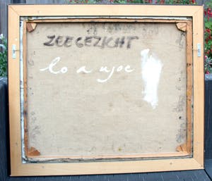 Guillaume Lo-A-Njoe - Olieverf op doek: zeegezicht kopen? Bied vanaf 595!