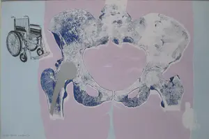 Anneke van der Mandele - Ingelijste zeefdruk kopen? Bied vanaf 1!