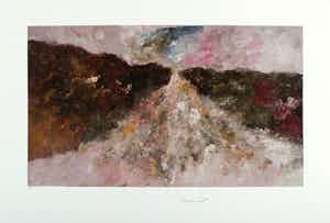 Armando - Handgesigneerde giclee: Heidepad verkocht voor € 89!