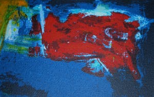 Henk Eikenaar - *Biorientation* - grote abstracte zeefdruk uit 1993 kopen? Bied vanaf 65!