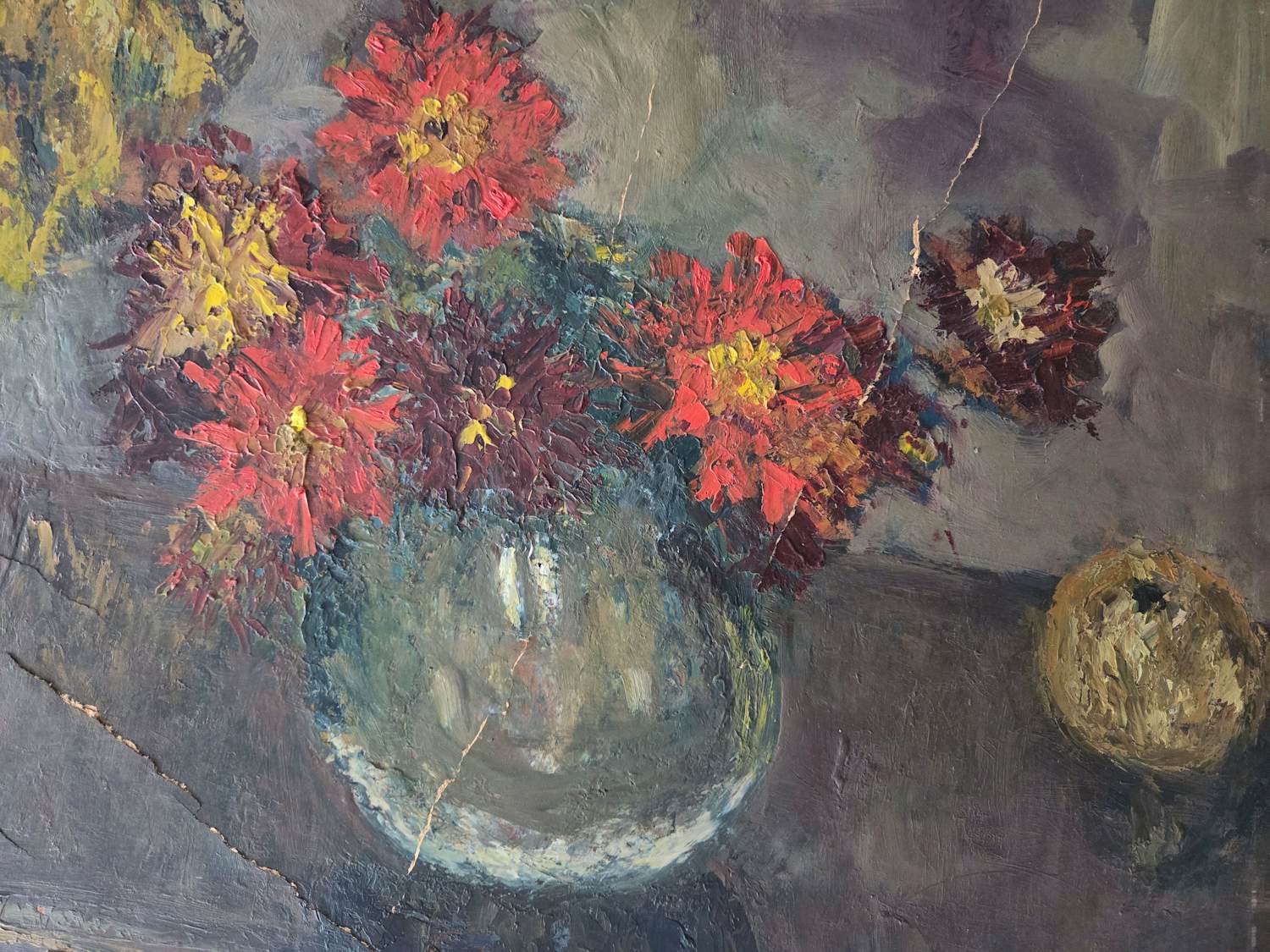 Jan Koster - Bloemen in vaas. Stilleven. kopen? Bied vanaf 49!