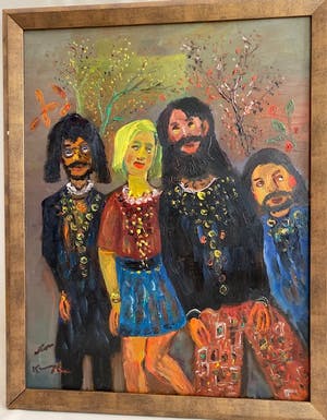 Antoon Kruysen - “Hippies” kaufen? Bieten Sie von 550!