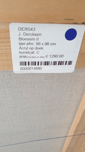 Jeroen Dercksen - BLOESEM II kopen? Bied vanaf 350!
