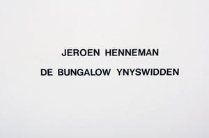 Jeroen Henneman - De bungalow Ynyswidden (complete map met 7 zeefdrukken) kopen? Bied vanaf 650!