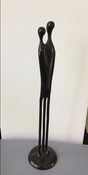 Louise Hederstrom - Sculptuur “ TWEE-EENHEID. 43 cm hoog ! kopen? Bied vanaf 75!