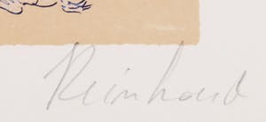 Reinhoud D'Haese - Litho, Zonder titel kopen? Bied vanaf 1!
