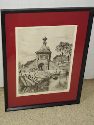 Hendrikus Roodenburg - Grafiek - Dalempoort Gorinchem kopen? Bied vanaf 75!